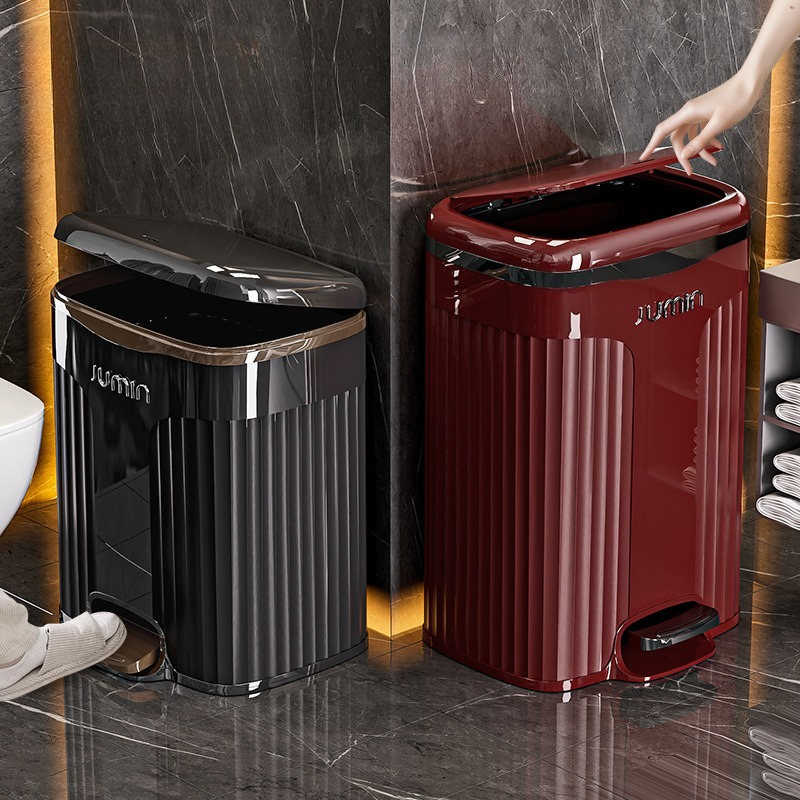 Kitchen Gadgets Luxury - Lixeira com Pedal de 10/15L, Impermeável,
