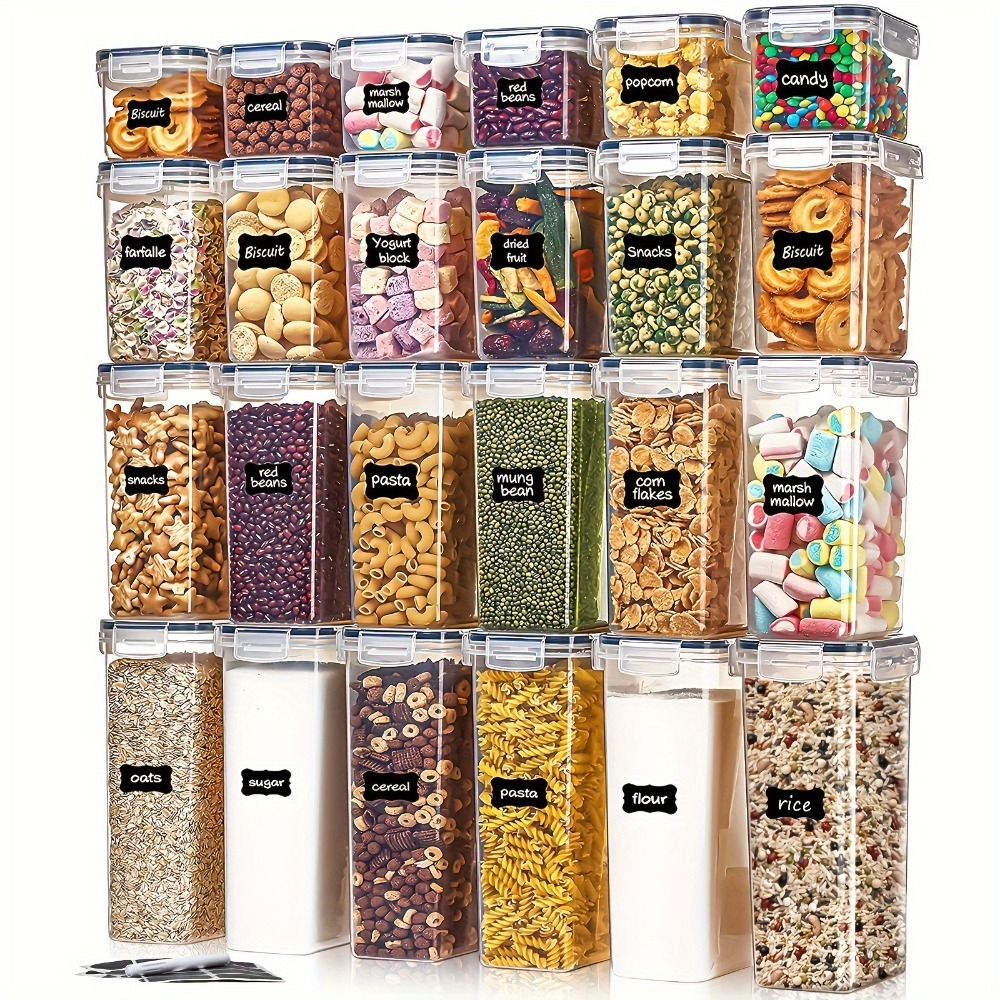 Kitchen Gadgets Worth Buying - Conjunto de 24 Peças: 12 Potes