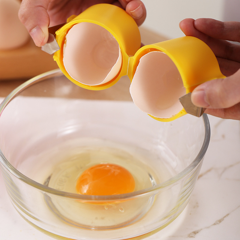 Egg Separator Tool - Descascador de ovos, batedor de ovos,