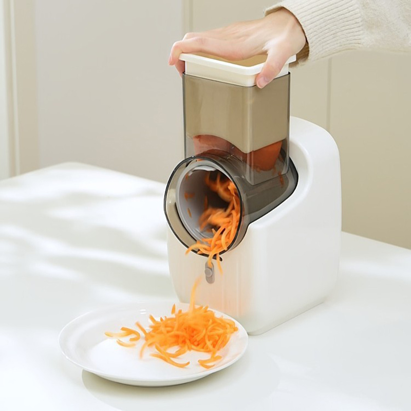 Kitchen Gadgets Save Time - Cortador Elétrico Profissional de Mandolina, Triturador