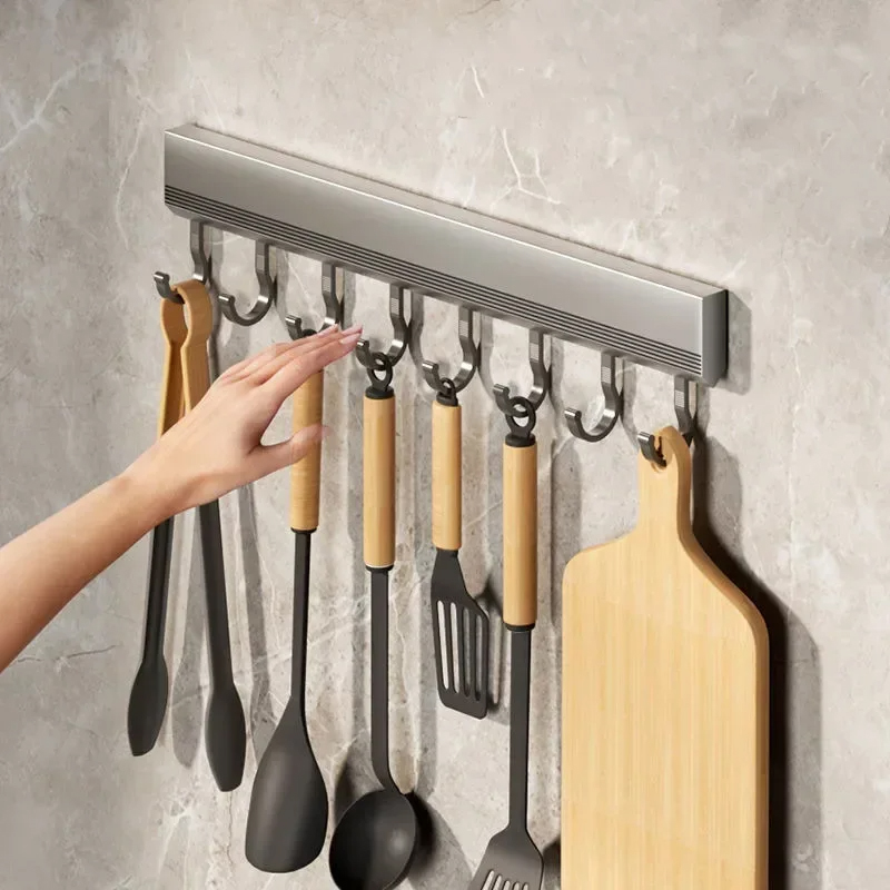 Kitchen Gadgets Rack - Rack de armazenamento de cozinha, liga