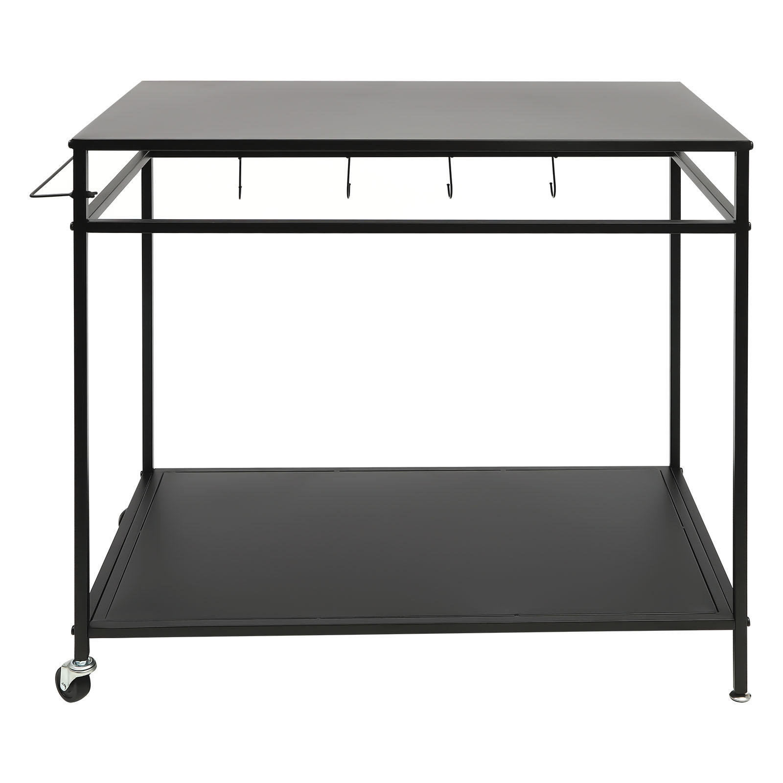 Kitchen Gadgets Rack - Carrinho de Cozinha Duplo com Prateleiras
