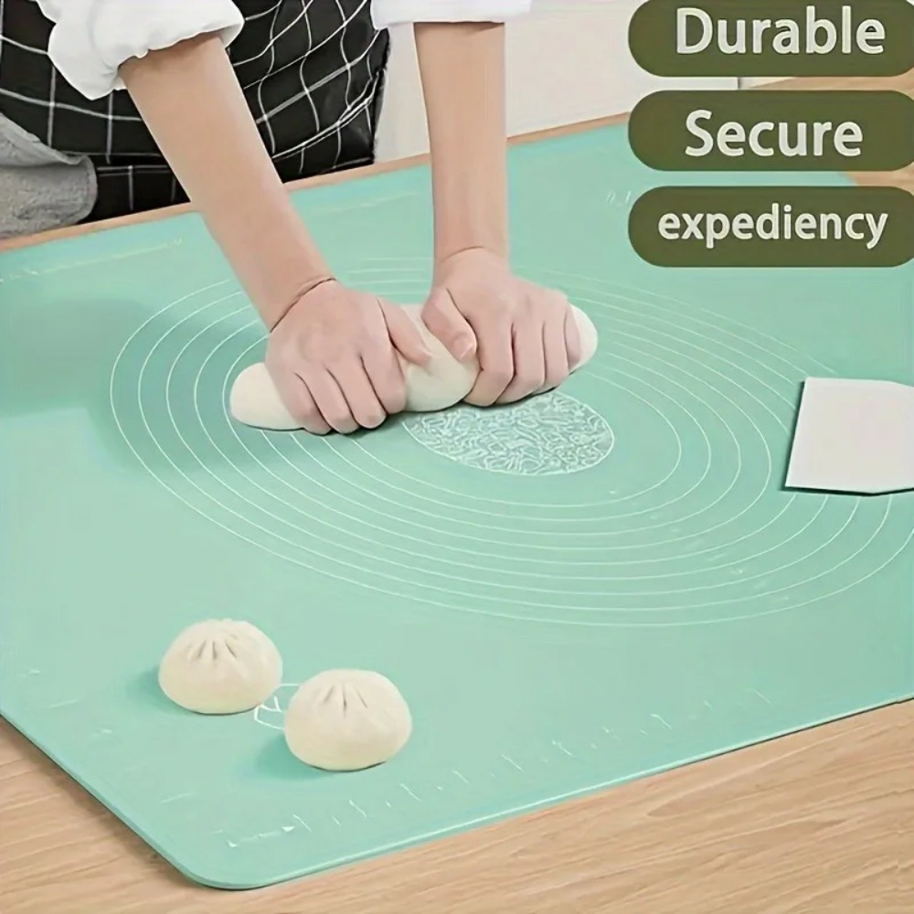 Silicone Baking Mat - Tapete Antiaderente para Massa, Antiderrapante e