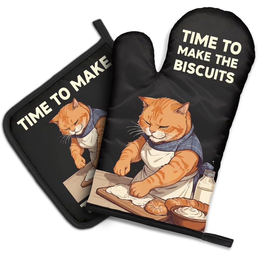 Kitchen Gadgets For Mom - As biscoitos engraçados luvas de forno