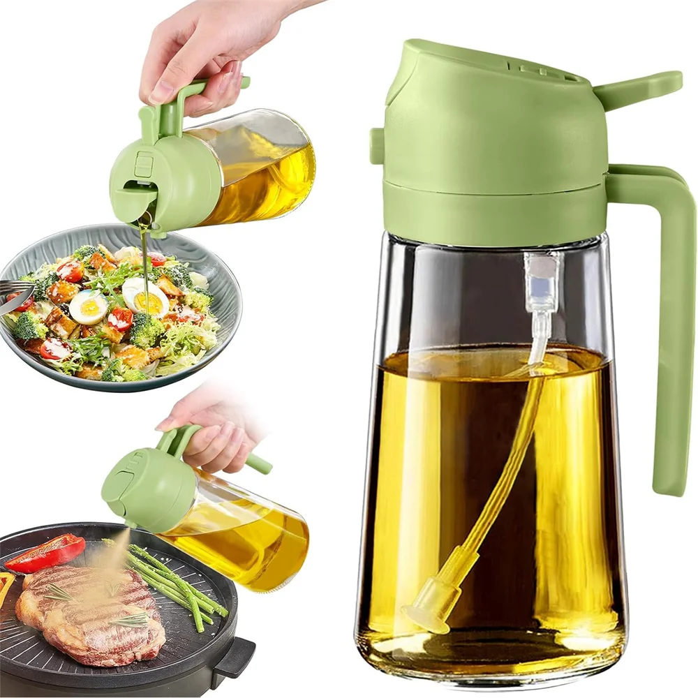 Oil Mister Spray Bottle - Mister pulverizador de azeite para cozinhar,