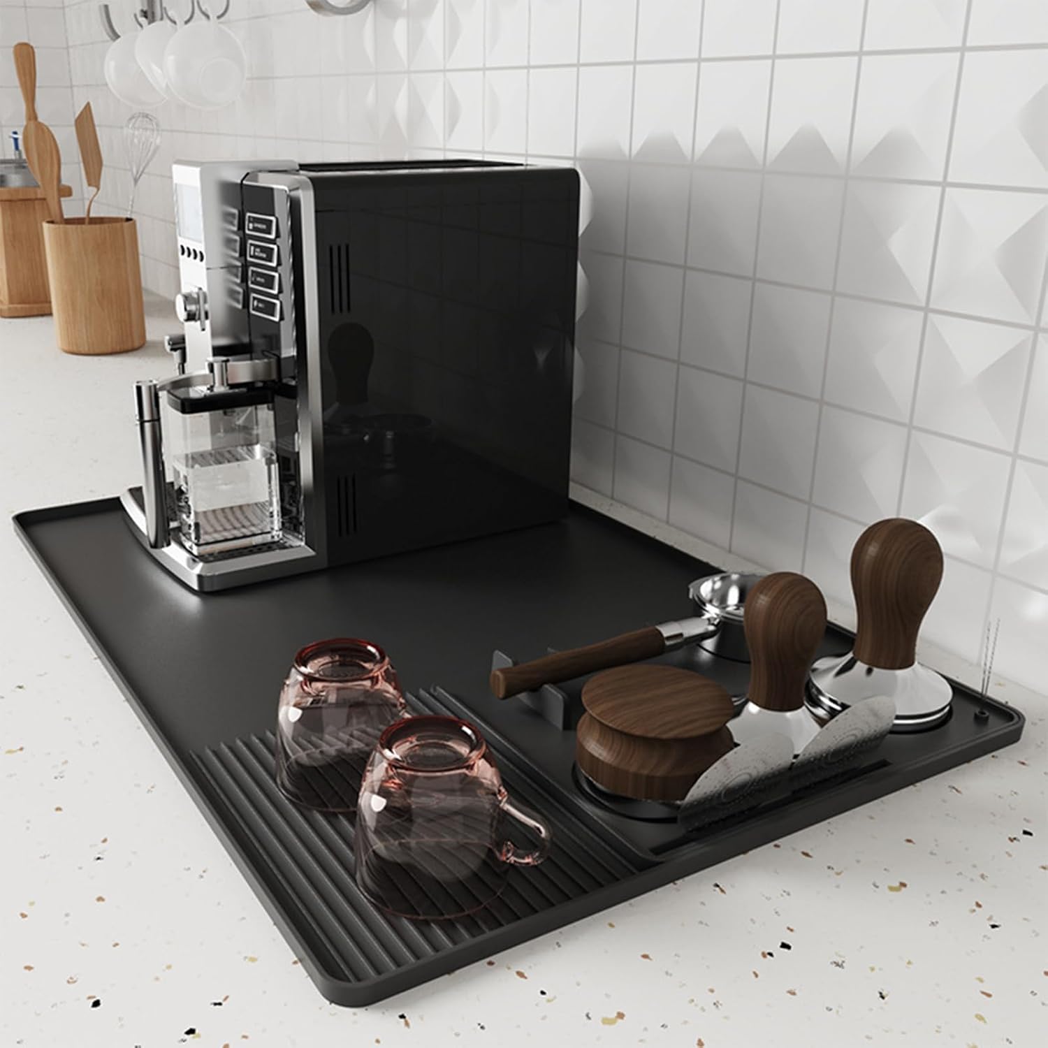 Kitchen Gadgets On Sale - Tapete de café de silicone 3