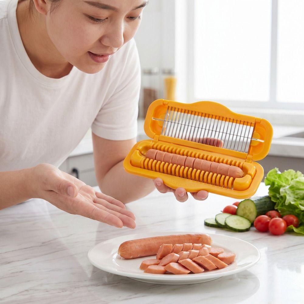 Kitchen Gadgets Save Time - Cortador de Presunto Criativo em Aço