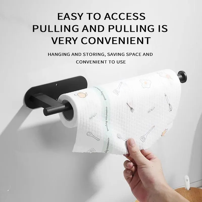 Kitchen Gadgets Rack - Suporte multifuncional para rolos de papel,