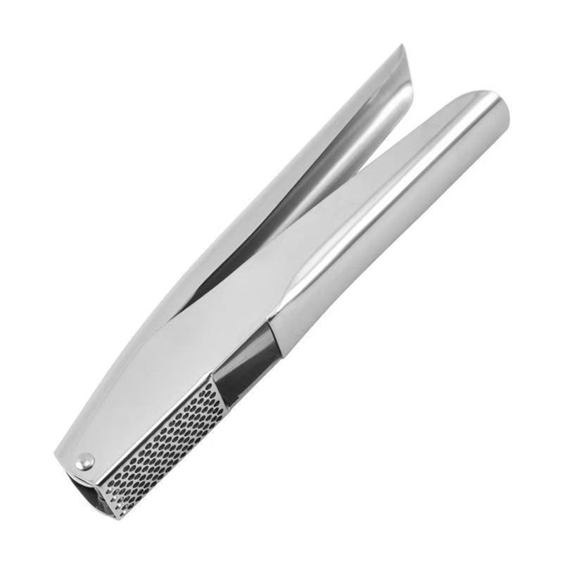 Manual Garlic Press - A25F-Prensa de alho em aço inoxidável,