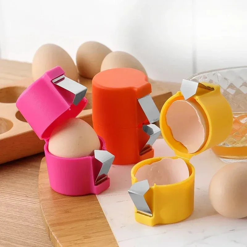 Egg Separator Tool - 1-3 pçs ovo topper casca cortador