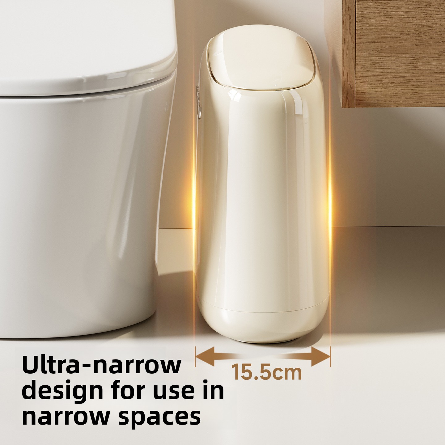 Kitchen Gadgets Luxury - 12l lixeira estreita lacuna lata de