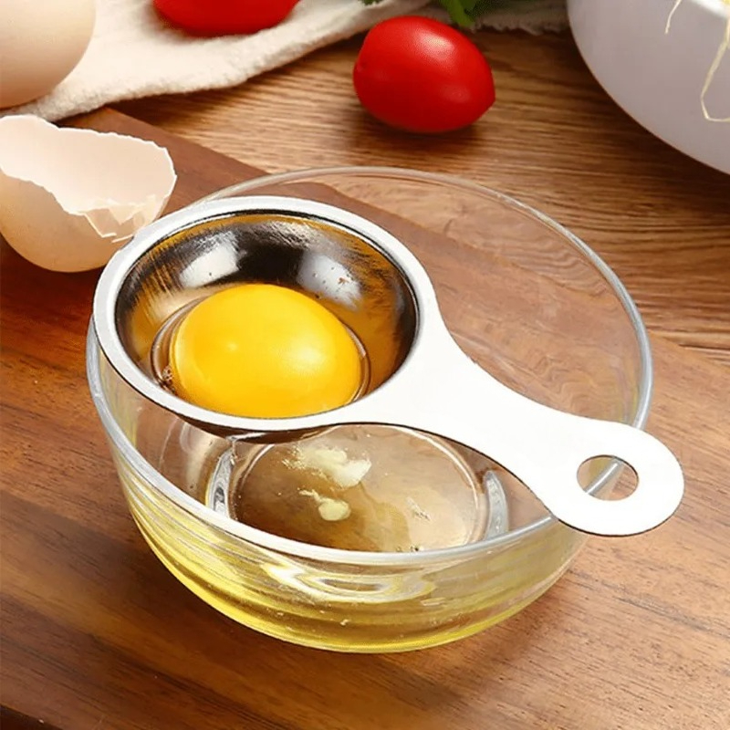 Egg Separator Tool - Separador de ovos de aço inoxidável,