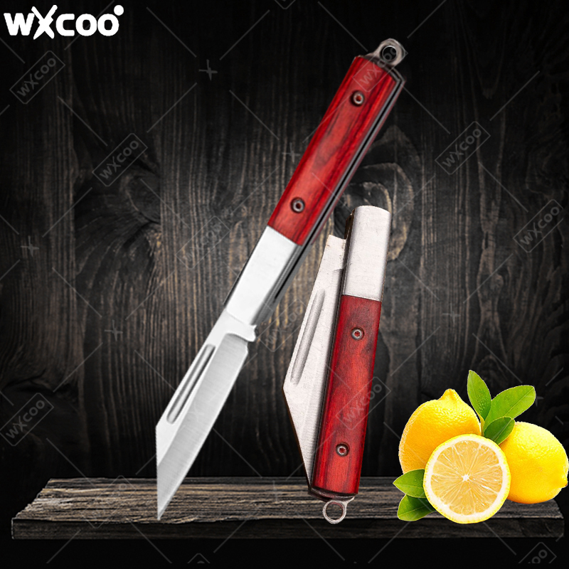 Kitchen Handy Gadgets - Faca de bolso de aço inoxidável,