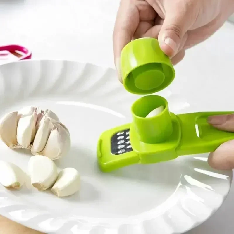 Manual Garlic Press - 1 pacote quente mini moedor de