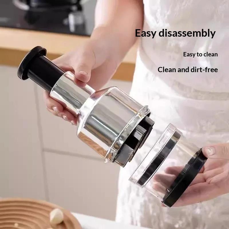 Manual Garlic Press - Espremedor de Alho Manual em Aço