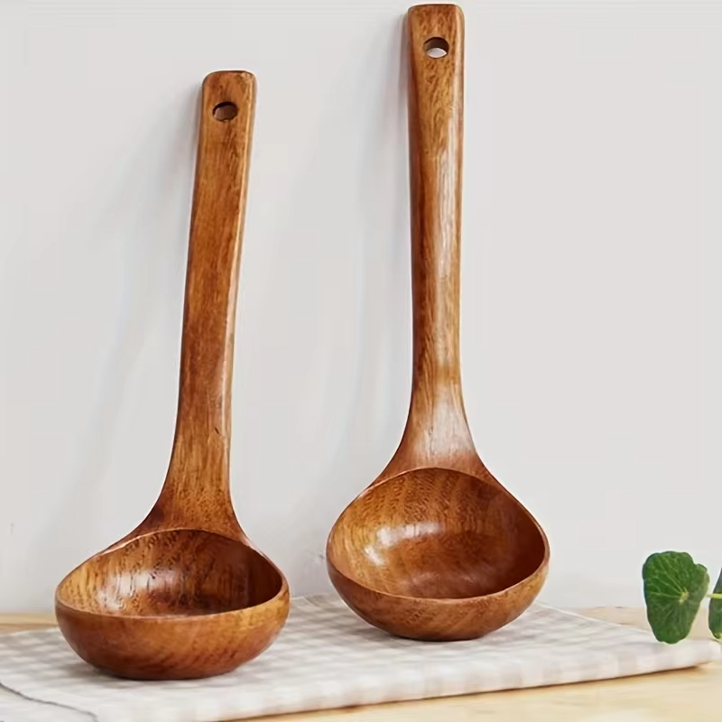 Kitchen Gadgets On Sale - 1 colher de cozinha de madeira