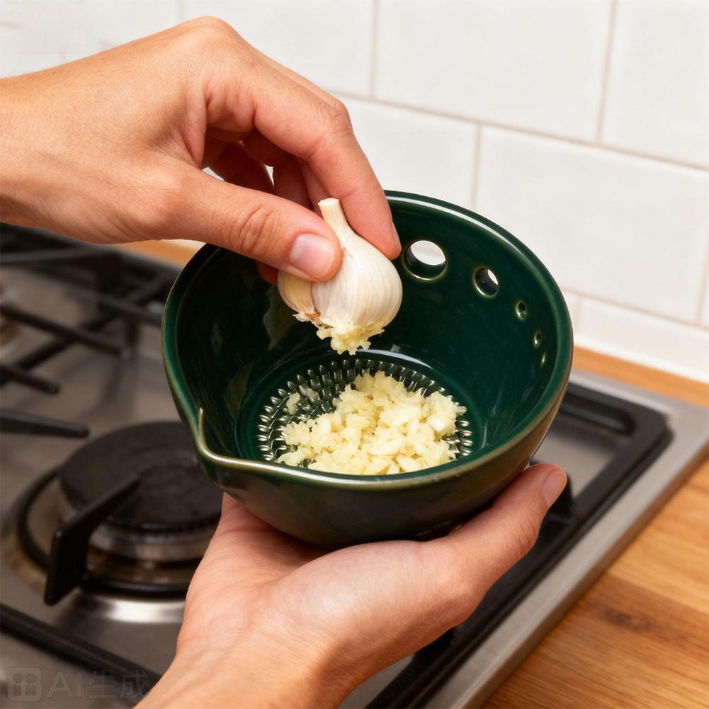 Ralador de alho artesanal cerâ - Kitchen Gadgets Save Time avaliação e preço