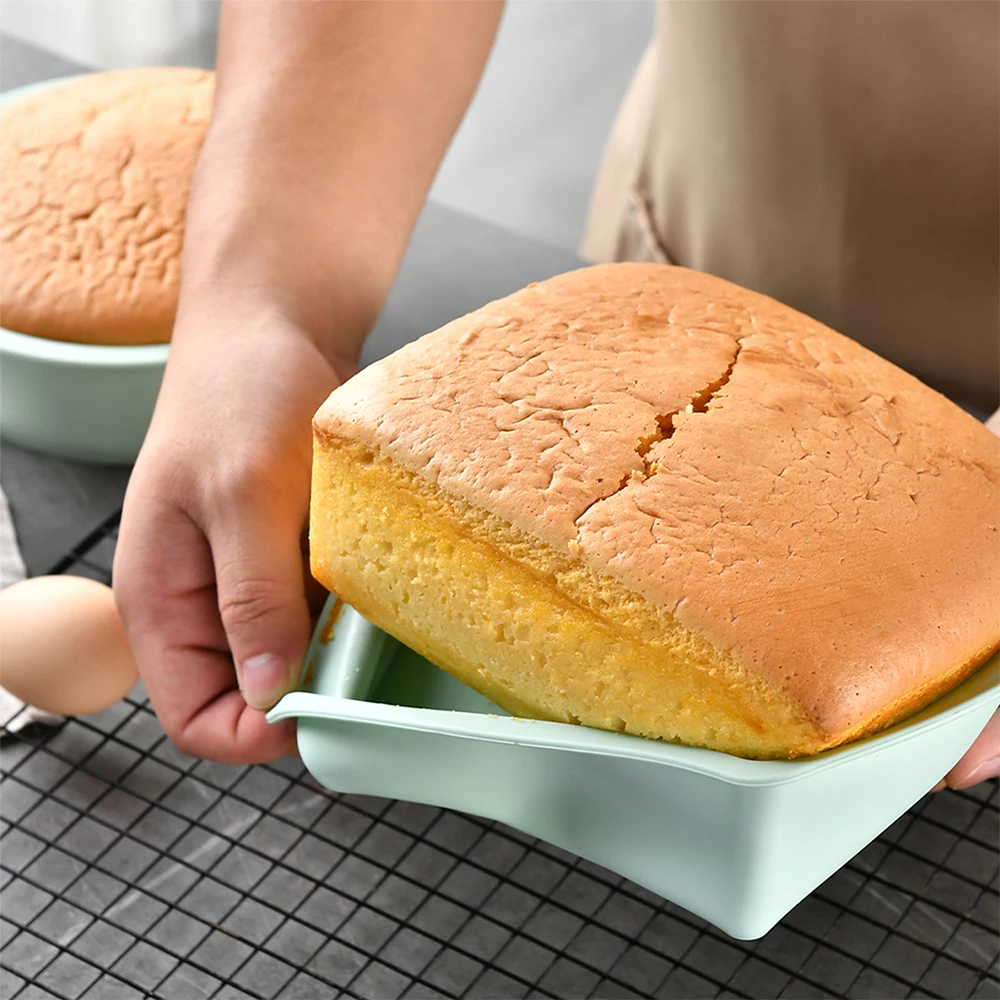 Molde de bolo quadrado de sili - Kitchen Gadgets Worth Buying avaliação e preço
