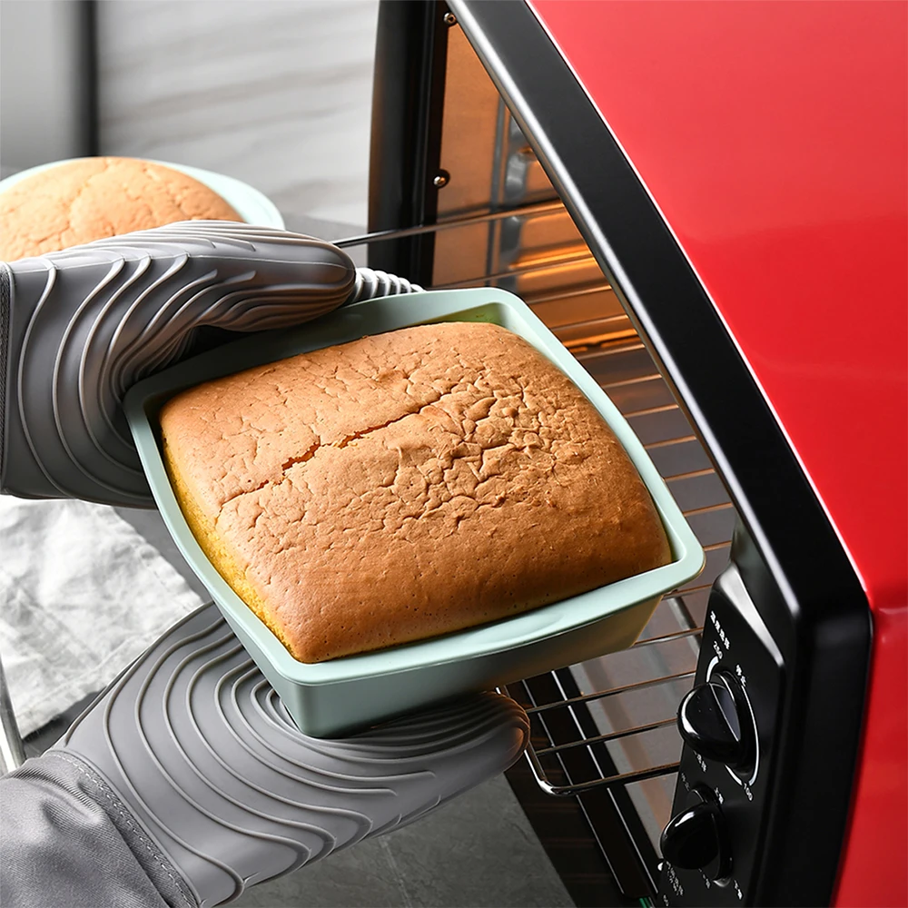 Molde de bolo quadrado de sili - Kitchen Gadgets Worth Buying avaliação e preço