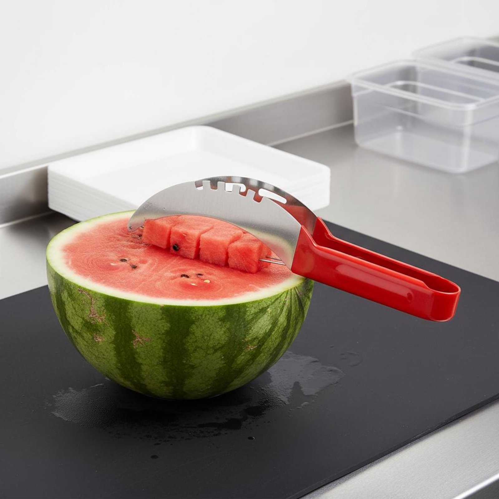 Cortador de Cubos de Melancia  - Kitchen Gadgets Save Time avaliação e preço