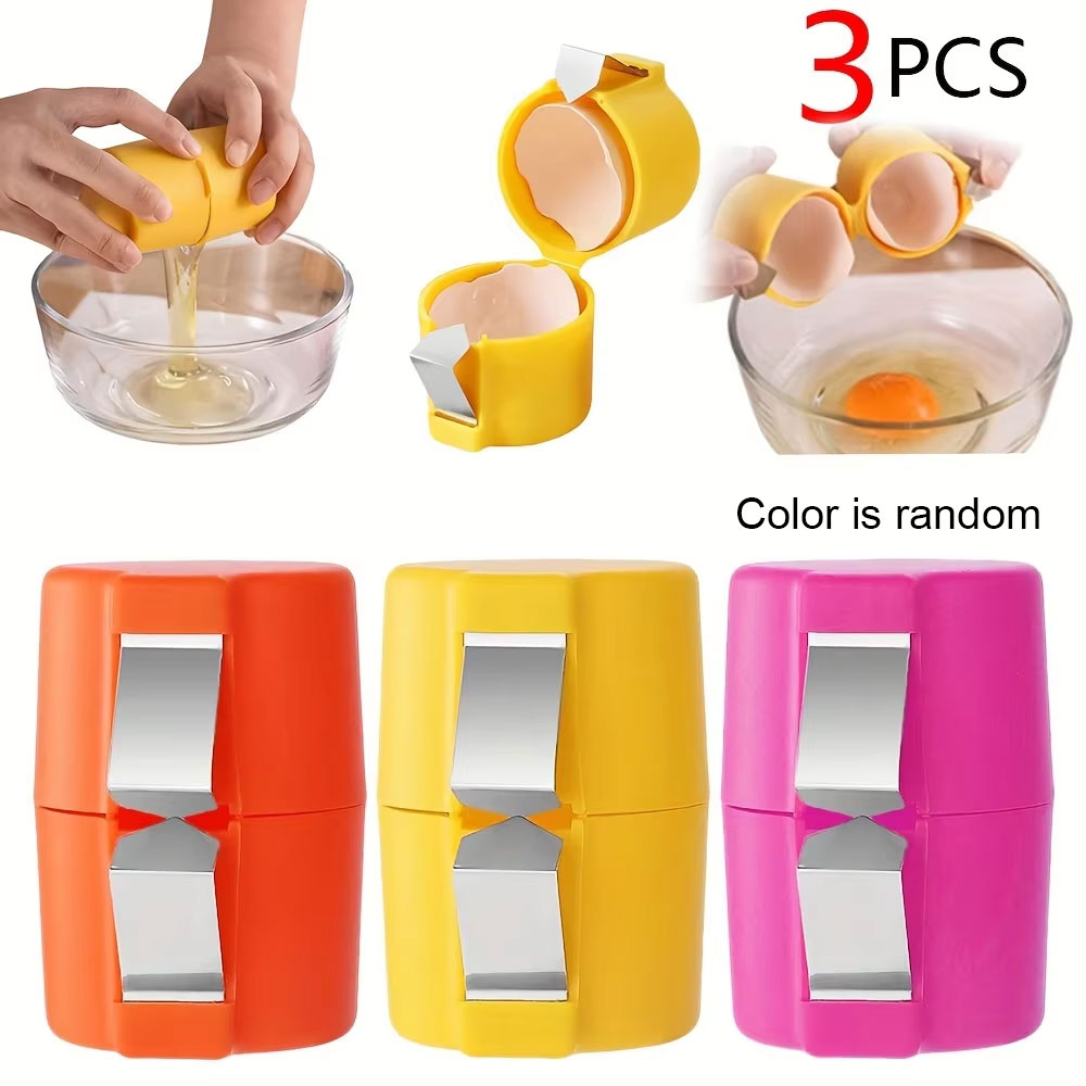 Abridor de casca de ovo de 3 p - Egg Separator Tool avaliação e preço