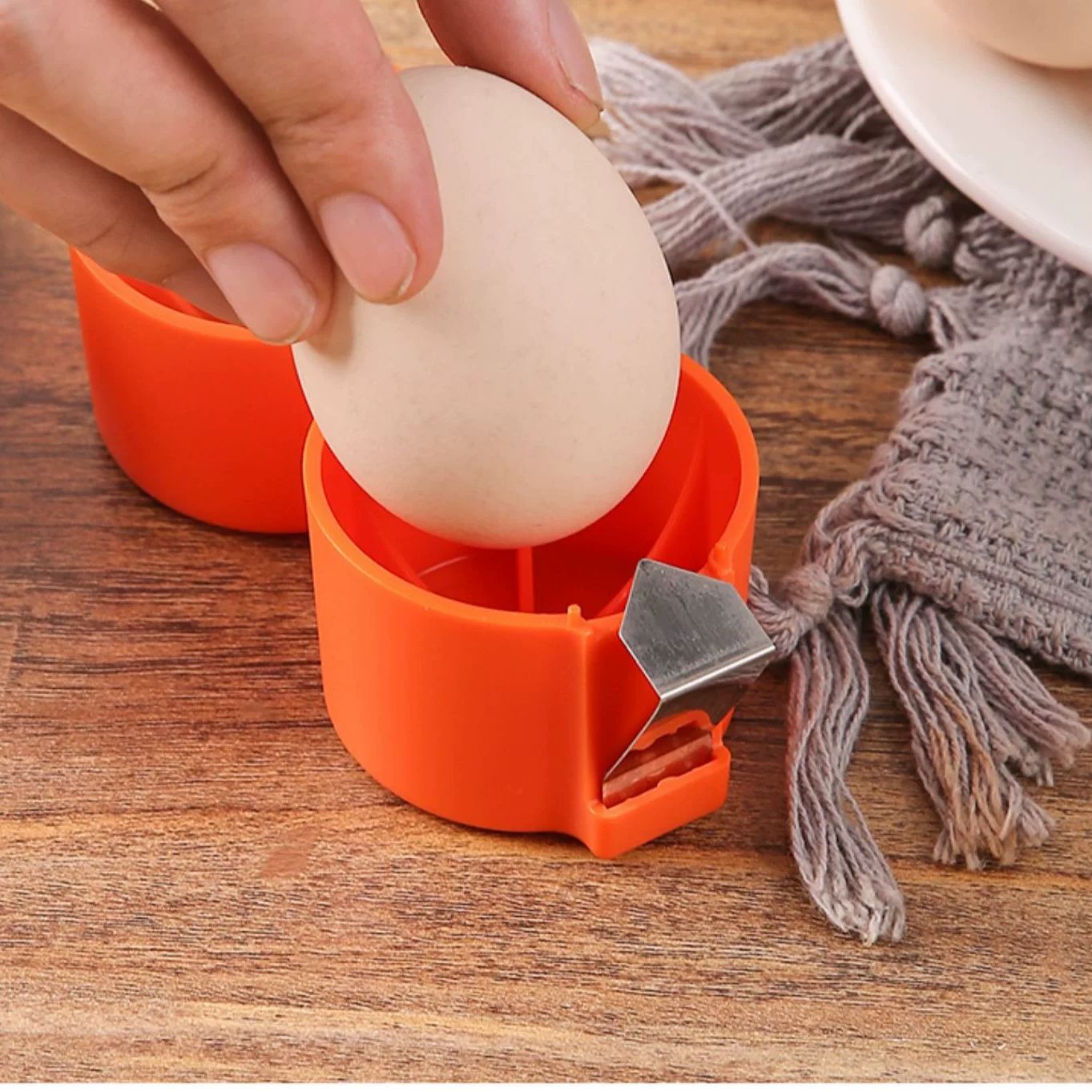 Descascador de ovos, batedor d - Egg Separator Tool avaliação e preço