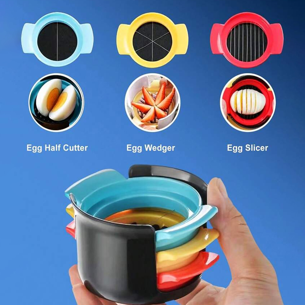 Cortador de ovos 3 em 1, corta - Egg Separator Tool avaliação e preço