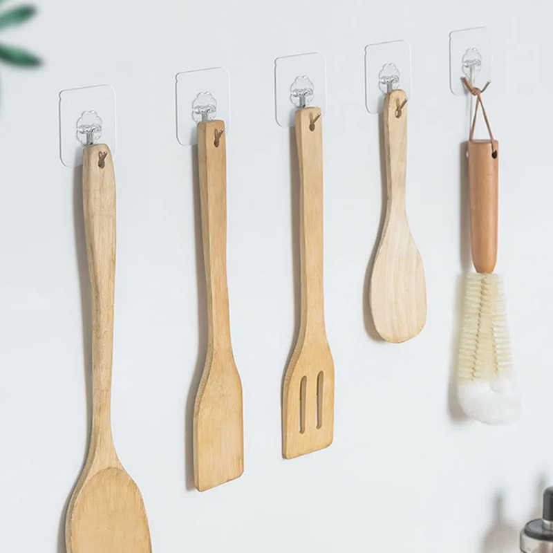 10 pçs transparente de aço ino - Kitchen Gadgets Rack avaliação e preço