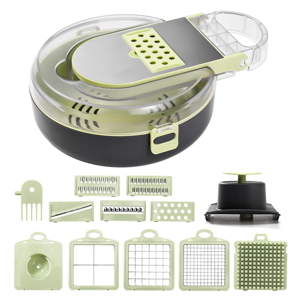 Picador de vegetais com recipi - Kitchen Gadgets Save Time avaliação e preço