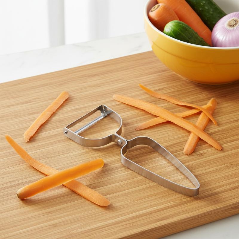 Descascador de Legumes em Aço  - Kitchen Gadgets Save Time avaliação e preço