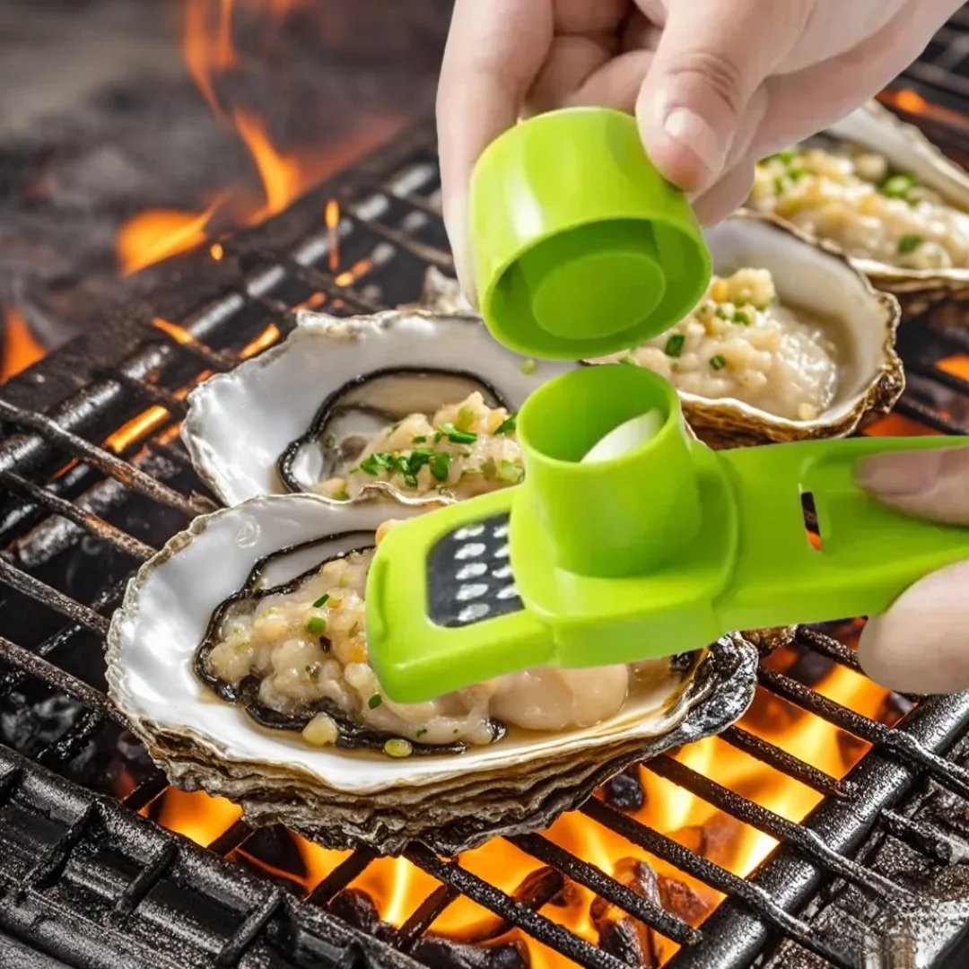 1PCS Mini Triturador de Alho C - Manual Garlic Press avaliação e preço