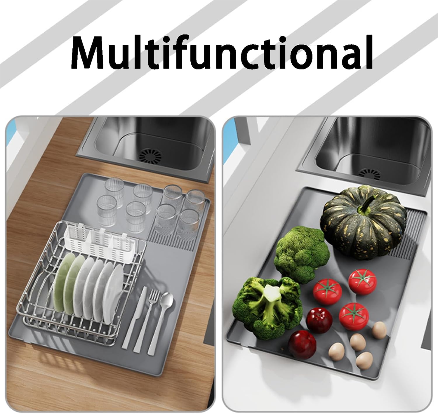 Tapete de café de silicone 3 e - Kitchen Gadgets On Sale avaliação e preço