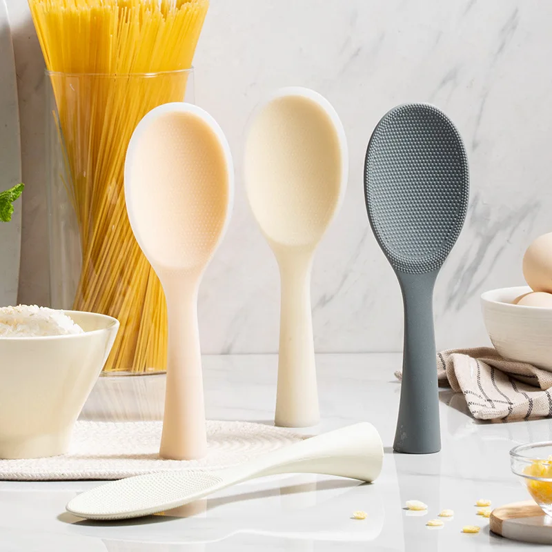 1 pçs colher de silicone antia - Kitchen Gadgets On Sale avaliação e preço