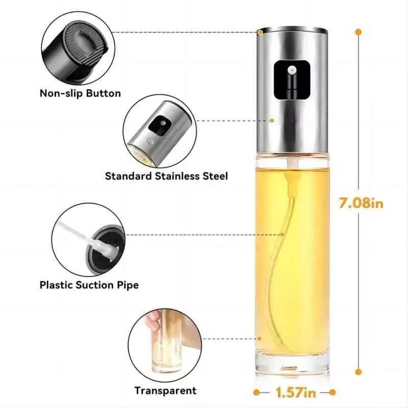 Pulverizador de óleo de vidro  - Oil Mister Spray Bottle avaliação e preço