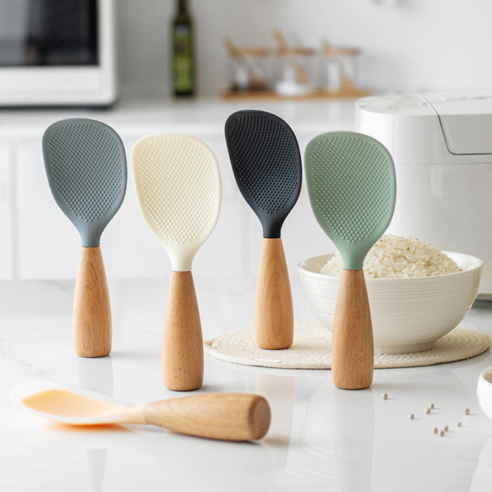 Colher de arroz de silicone an - Kitchen Gadgets On Sale avaliação e preço