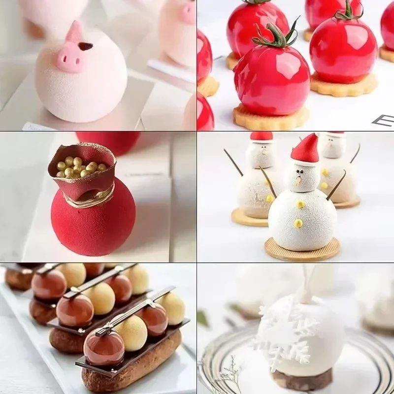 Molde de silicone esfera 3d pa - Kitchen Gadgets Worth Buying avaliação e preço