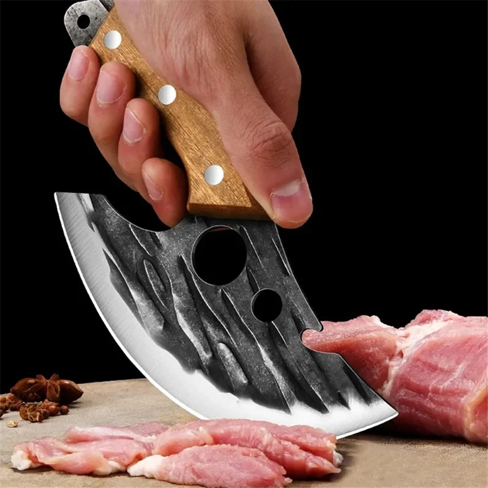 Cutelo de Carne em Aço Inoxidá - Kitchen Gadgets For Dad avaliação e preço