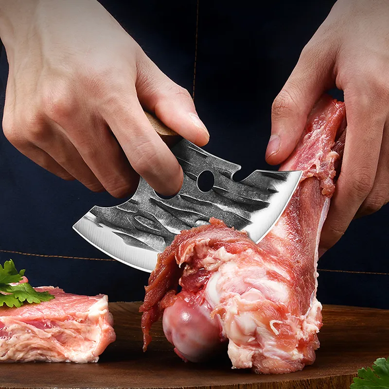 Cutelo de Carne em Aço Inoxidá - Kitchen Gadgets For Dad avaliação e preço