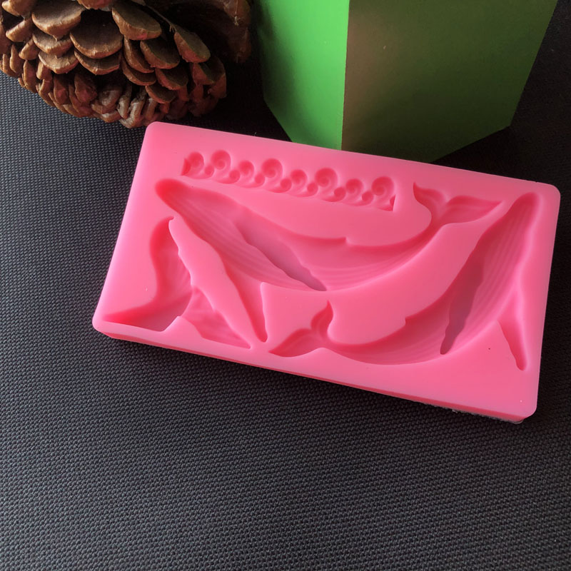 Diy baleia silicone molde ocea - Kitchen Gadgets Worth Buying avaliação e preço