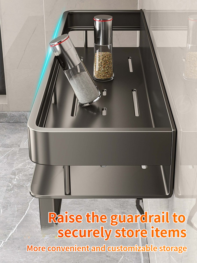 Prateleira de Cozinha em Alumí - Kitchen Gadgets Rack avaliação e preço