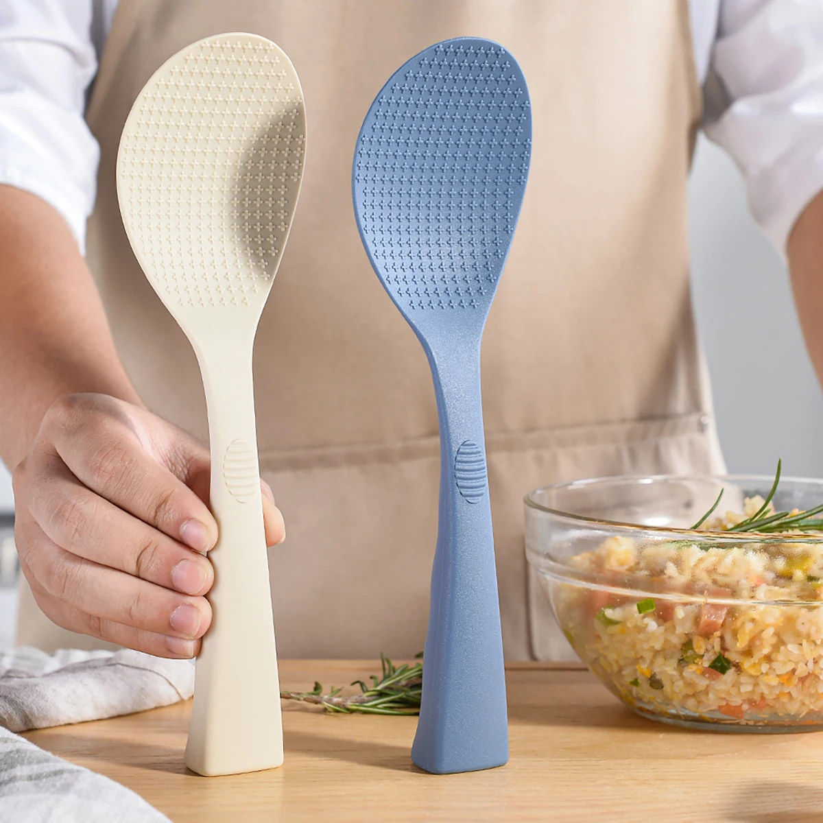 Colher de arroz de silicone de - Kitchen Gadgets On Sale avaliação e preço