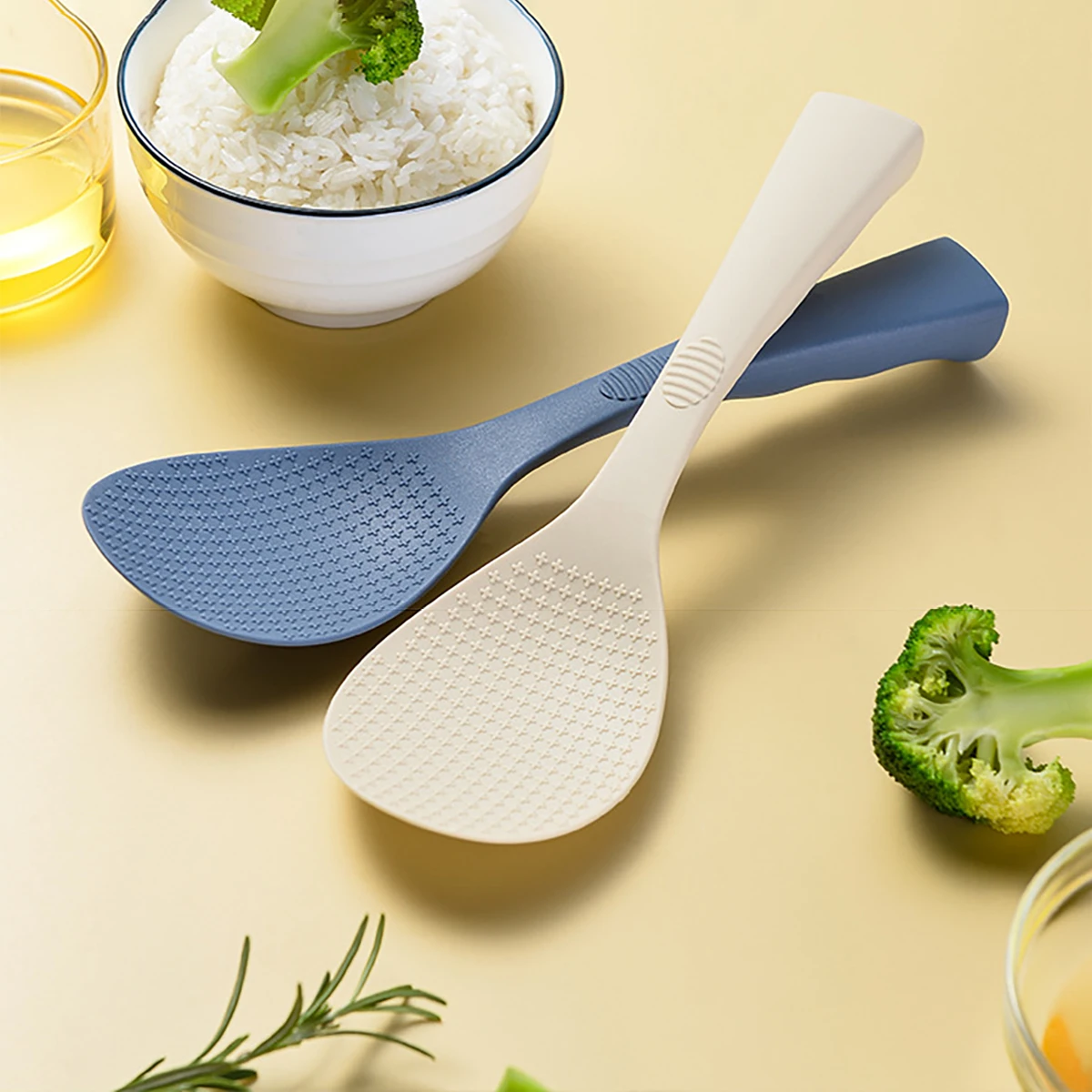 Colher de arroz de silicone de - Kitchen Gadgets On Sale avaliação e preço
