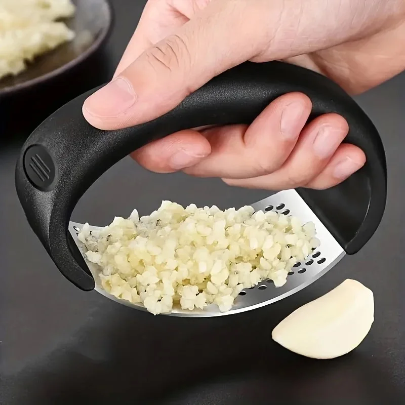 Espremedor de Alho Manual com  - Manual Garlic Press avaliação e preço