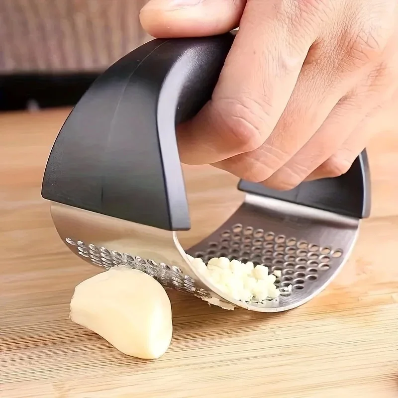 Espremedor de Alho Manual com  - Manual Garlic Press avaliação e preço