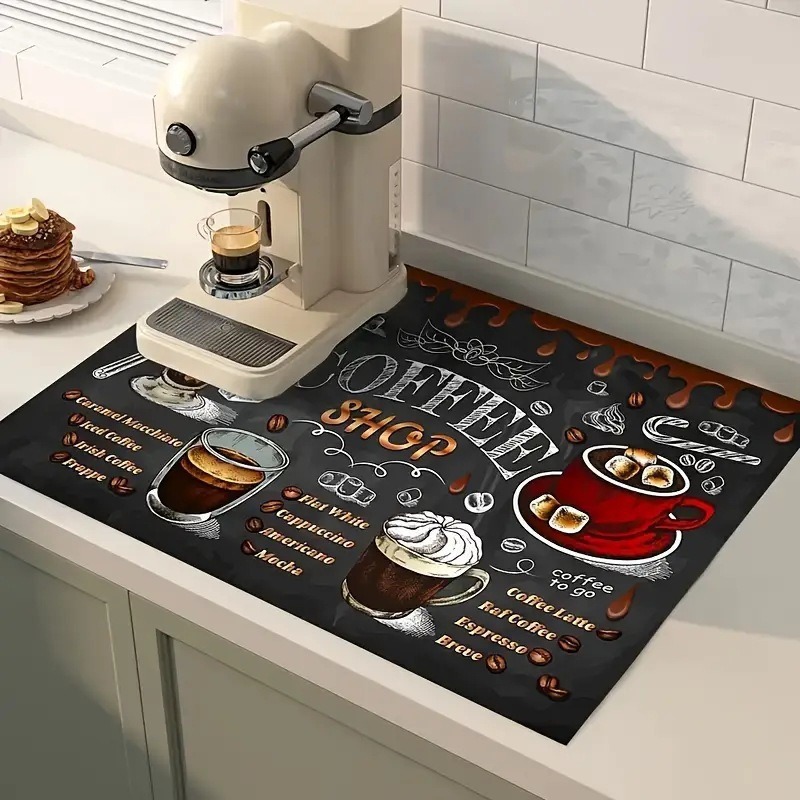 Tapete Absorvente para Café, A - Kitchen Gadgets On Sale avaliação e preço