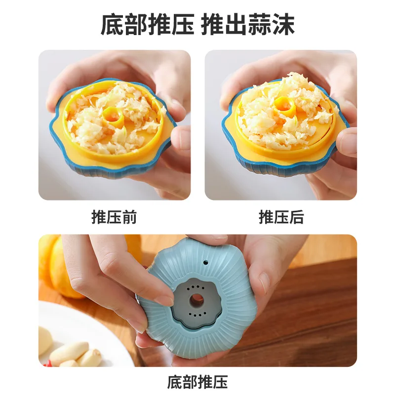 Moedura rotativa manual, máqui - Manual Garlic Press avaliação e preço