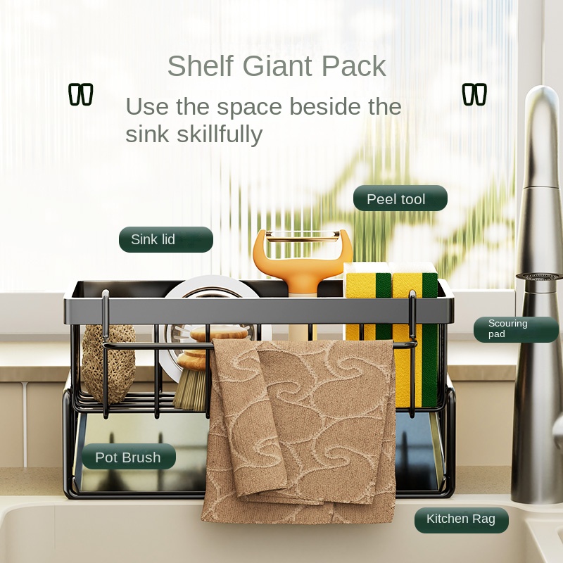 Prateleira de Aço Inoxidável p - Kitchen Gadgets Rack avaliação e preço