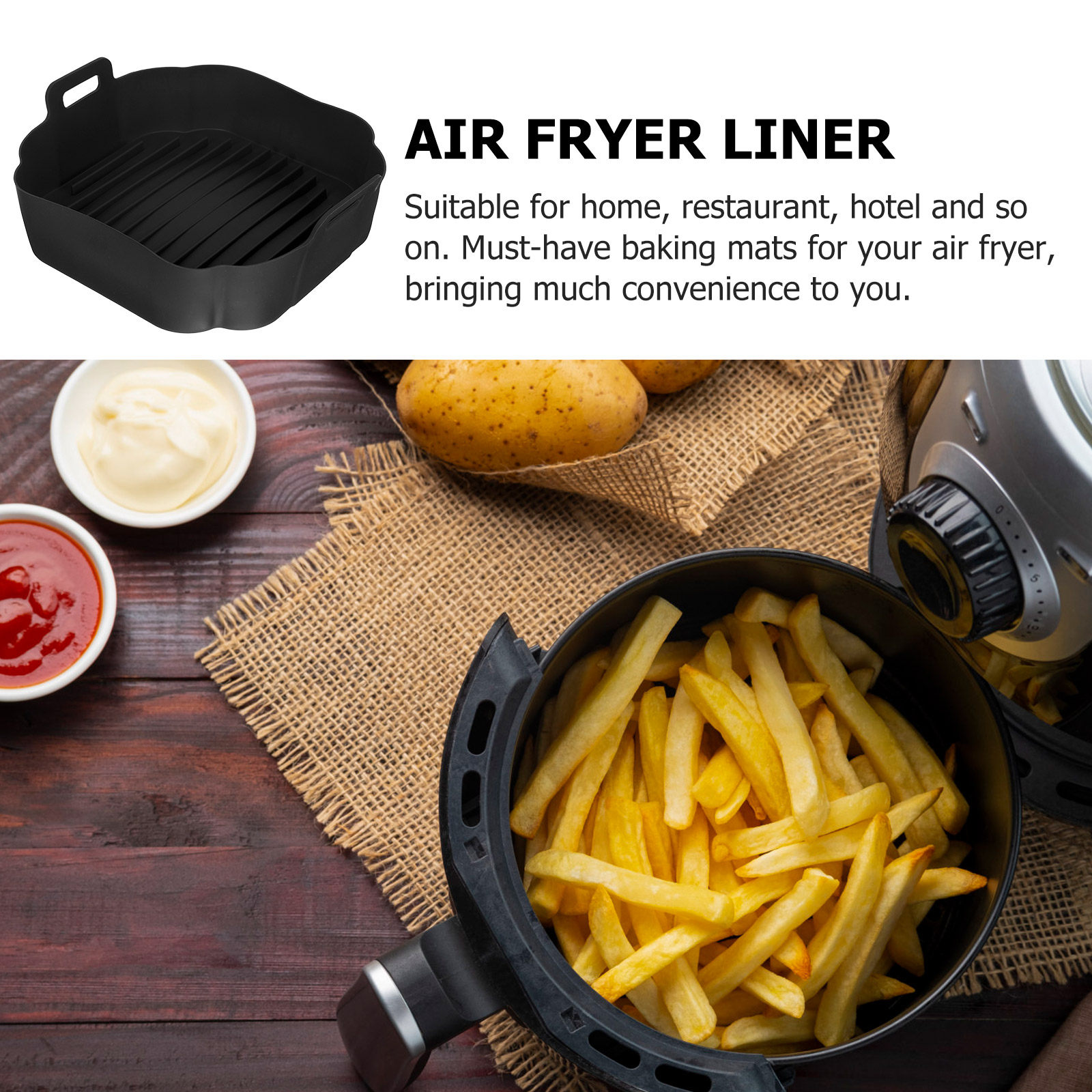 Forro de Silicone para Fritade - Silicone Baking Mat avaliação e preço