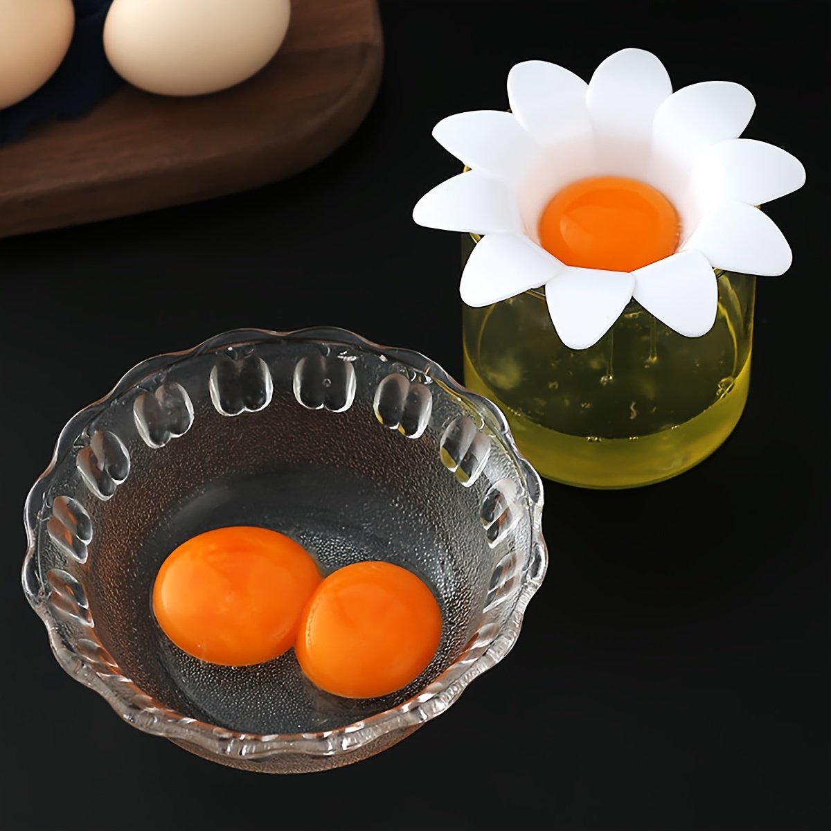 Separador de Gema e Clara de O - Egg Separator Tool avaliação e preço